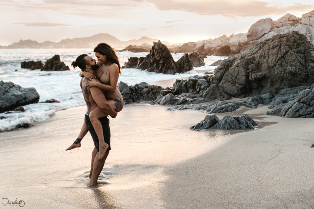 Beach Session with Los Cabos Wedding Photographer at The Cape Hotel