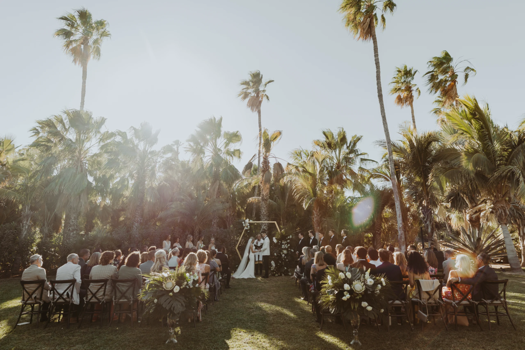 Wedding ceremony at ACRE Los Cabos