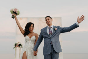 MJ Acosta NFL elopement at Le Blanc Cabo