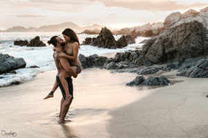 Beach Session with Los Cabos Wedding Photographer at The Cape Hotel