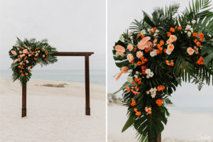 Decoration Flowers Destination Wedding Mar del Cabo Photographer