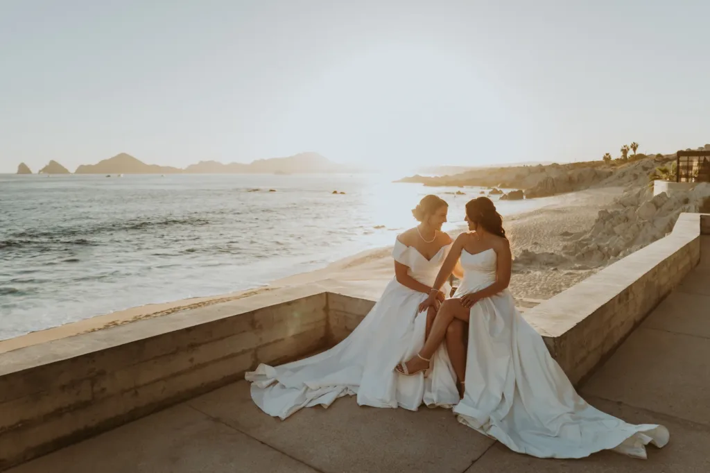 LGBTQ+ wedding at The Cape