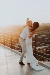 Newlyweds celebrate at The Rooftop
